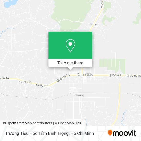 Trường Tiểu Học Trần Bình Trọng map