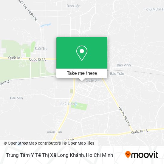 Trung Tâm Y Tế Thị Xã Long Khánh map