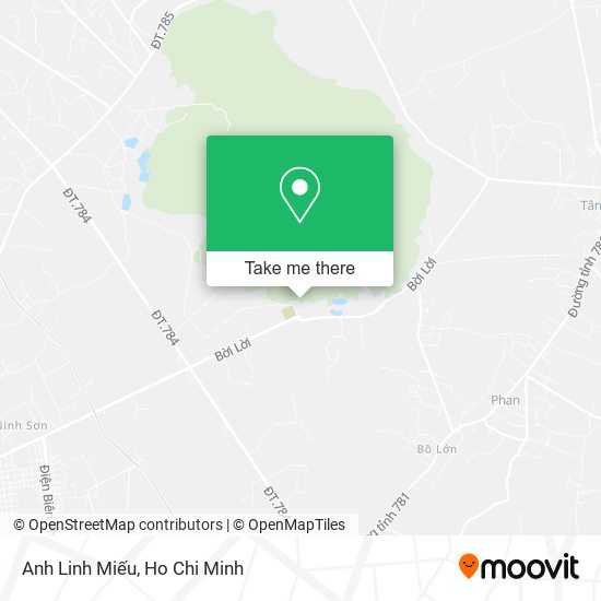 Anh Linh Miếu map