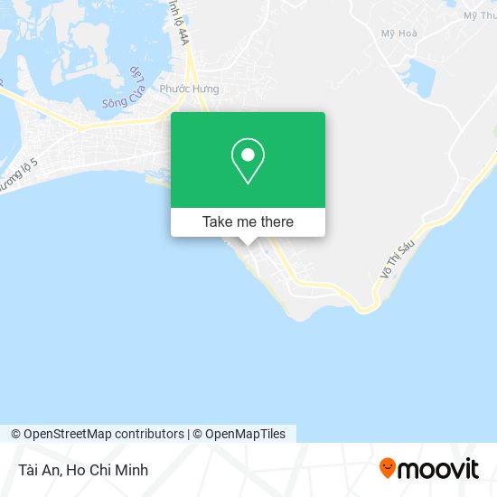 Tài An map