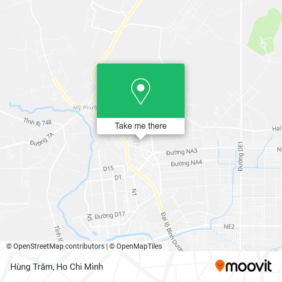 Hùng Trâm map