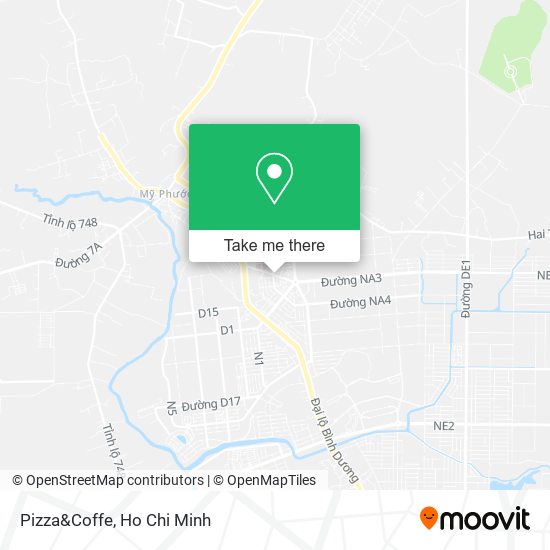 Pizza&Coffe map