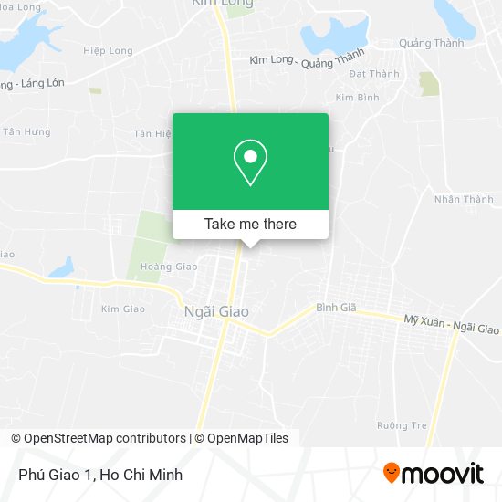 Phú Giao 1 map