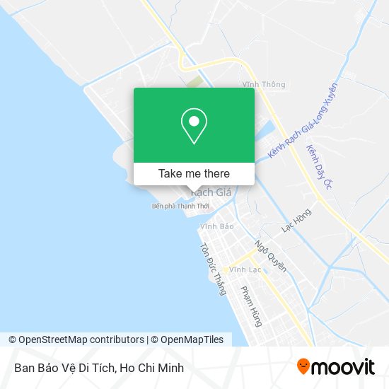 Ban Bảo Vệ Di Tích map