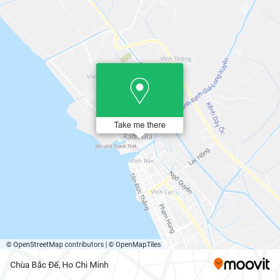 Chùa Bắc Đế map