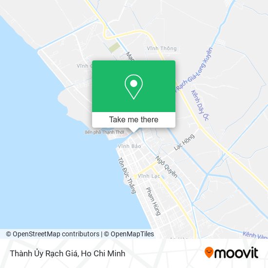 Thành Ủy Rạch Giá map
