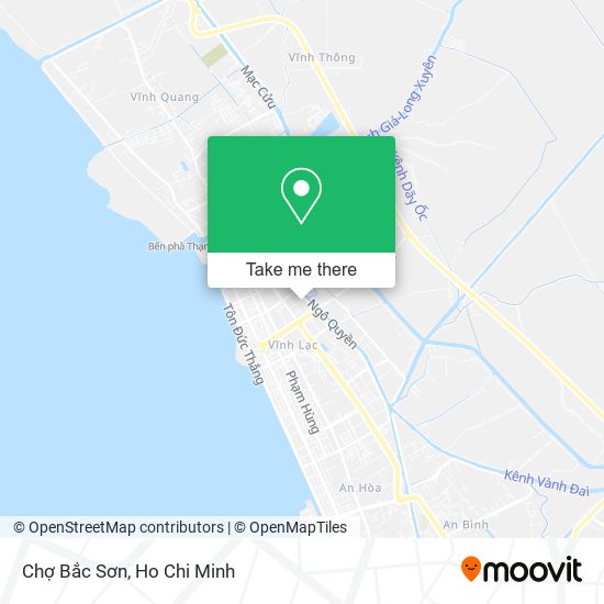 Chợ Bắc Sơn map