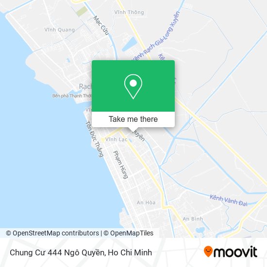Chung Cư 444 Ngô Quyền map