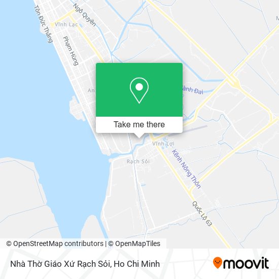 Nhà Thờ Giáo Xứ Rạch Sỏi map