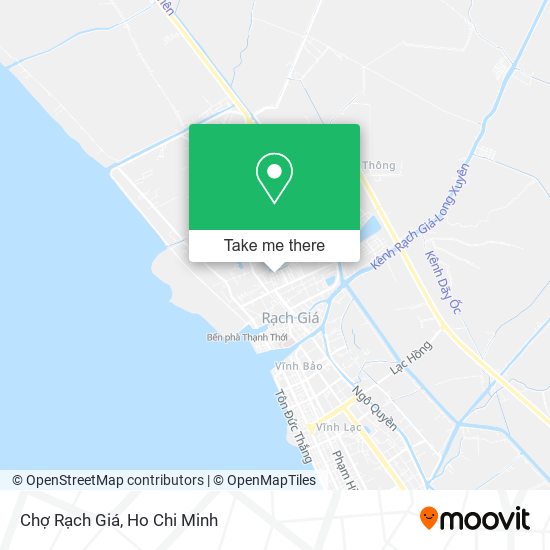 Chợ Rạch Giá map