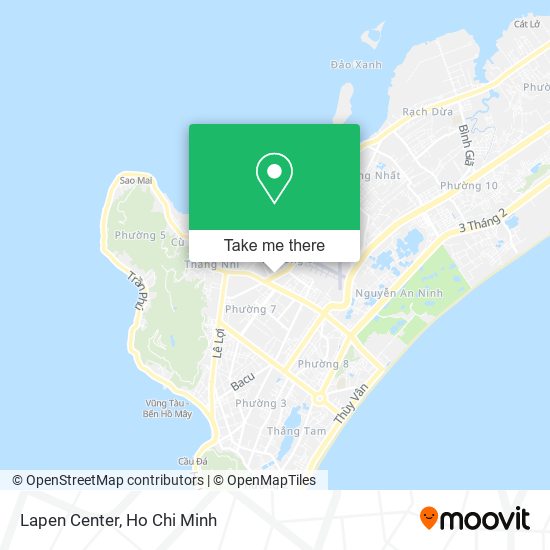 Lapen Center map
