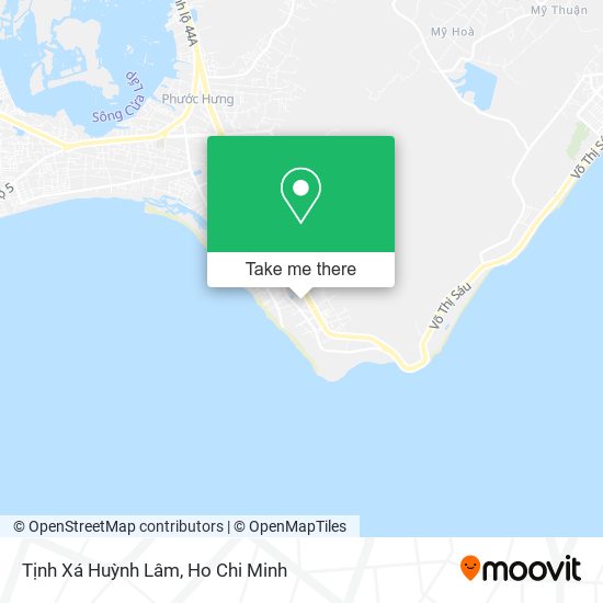 Tịnh Xá Huỳnh Lâm map