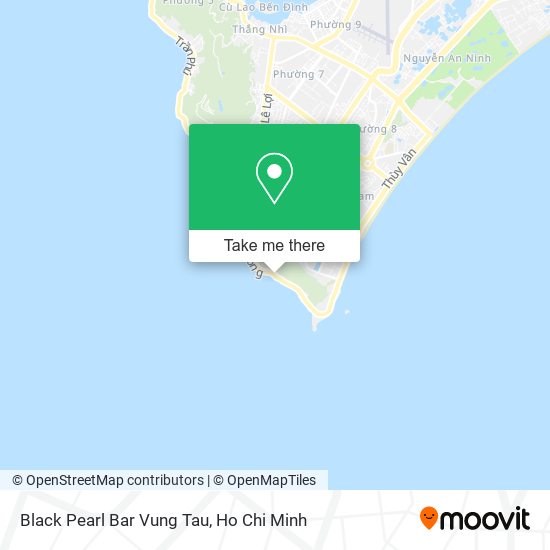 Black Pearl Bar Vung Tau map