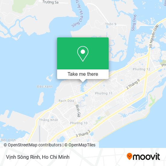 Vịnh Sông Rinh map