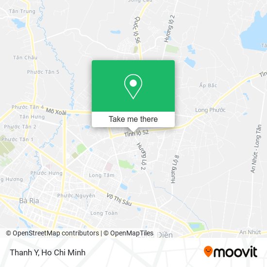 Thanh Y map