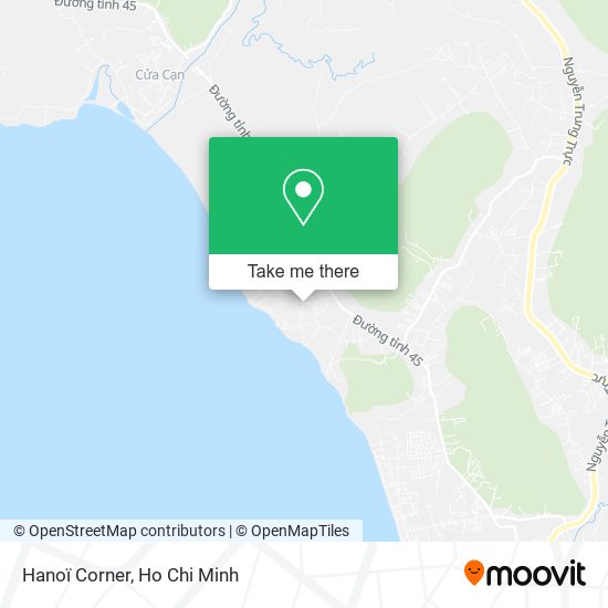 Hanoï Corner map