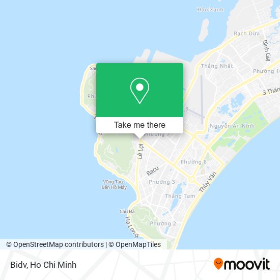 Bidv map