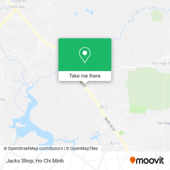 Jacks Shop map