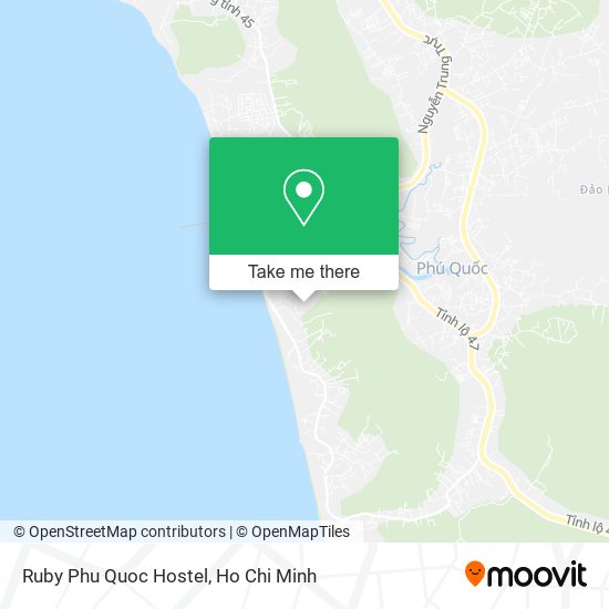 Ruby Phu Quoc Hostel map