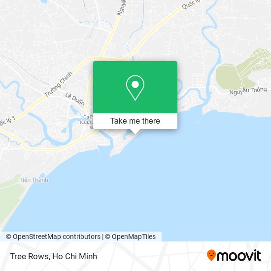 Tree Rows map