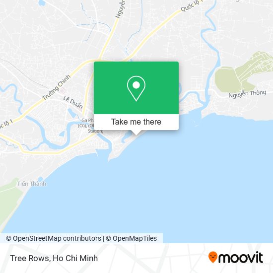 Tree Rows map