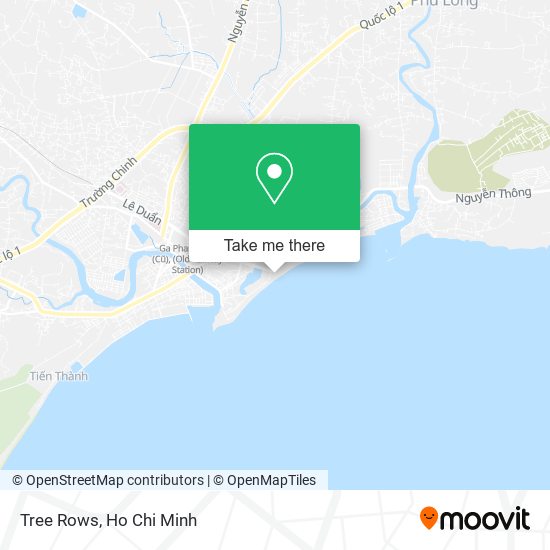 Tree Rows map