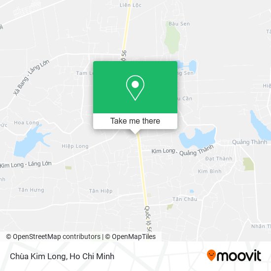 Chùa Kim Long map
