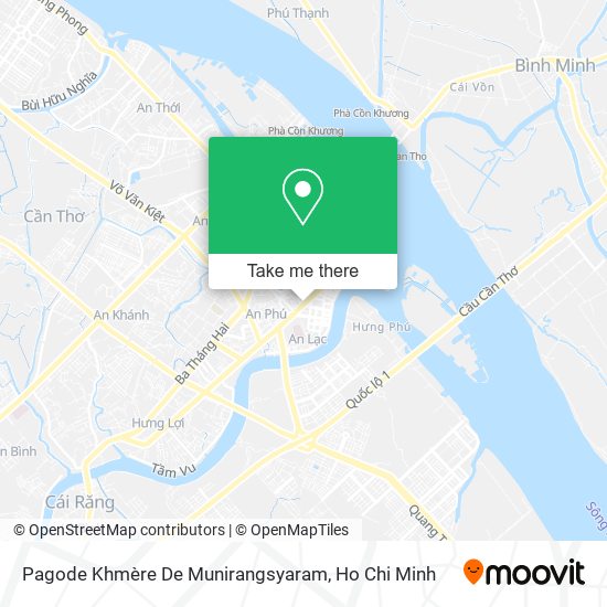 Pagode Khmère De Munirangsyaram map