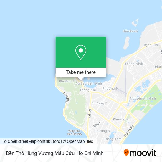 Đền Thờ Hùng Vương Mẫu Cửu map