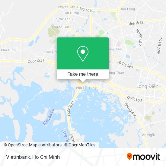 Vietinbank map