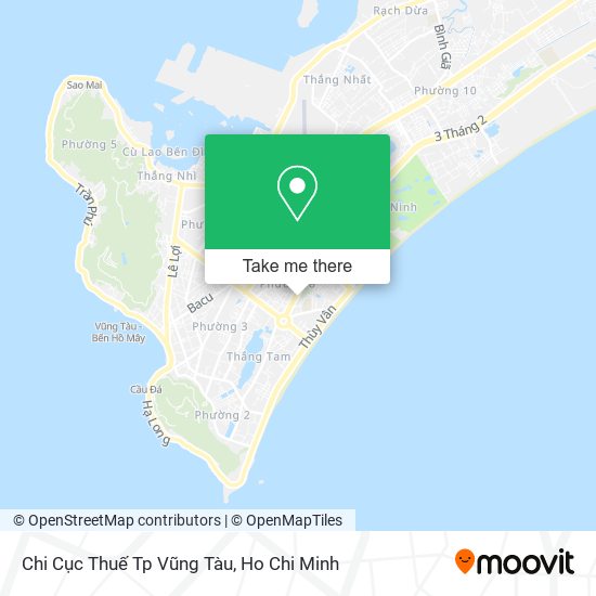 Chi Cục Thuế Tp Vũng Tàu map