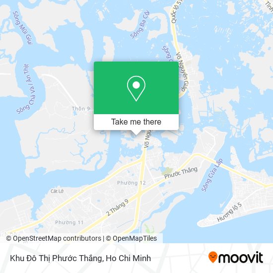 Khu Đô Thị Phước Thắng map