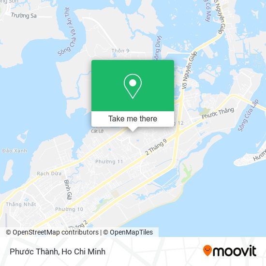 Phước Thành map