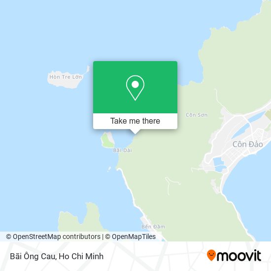 Bãi Ông Cau map