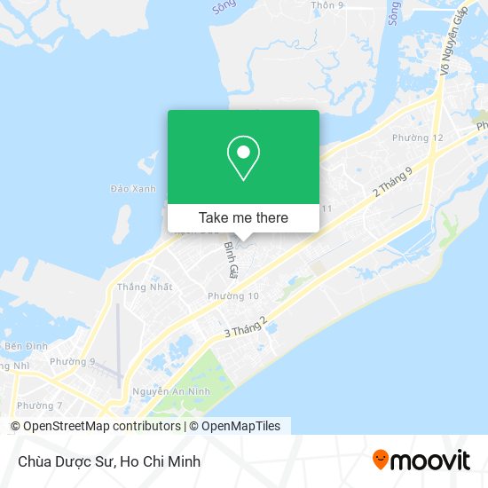 Chùa Dược Sư map