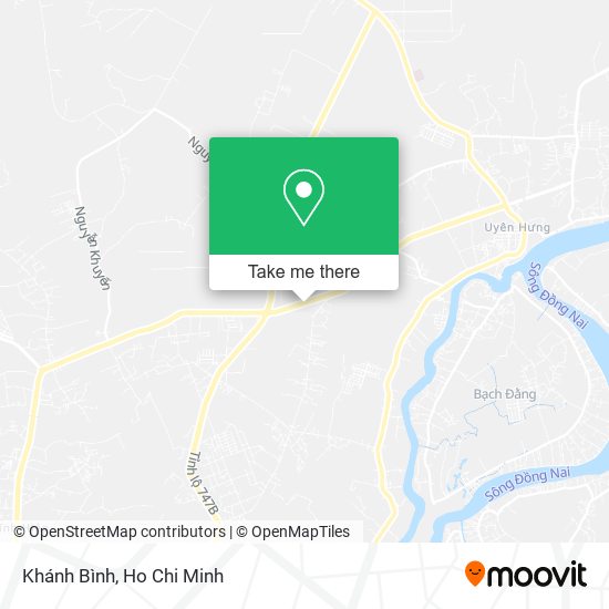 Khánh Bình map