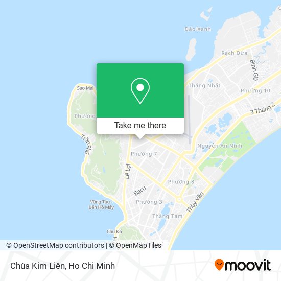 Chùa Kim Liên map