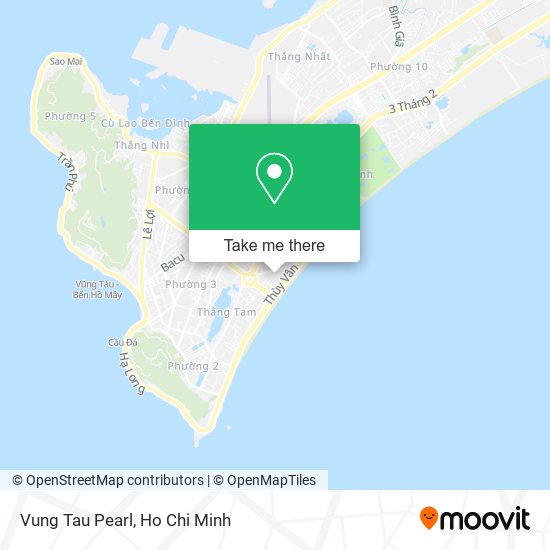Vung Tau Pearl map