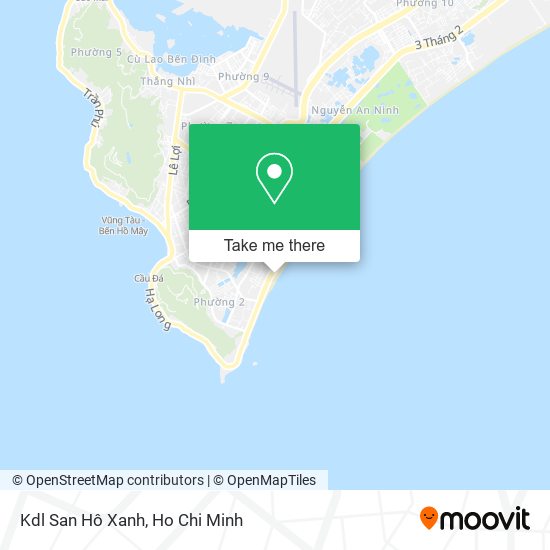 Kdl San Hô Xanh map