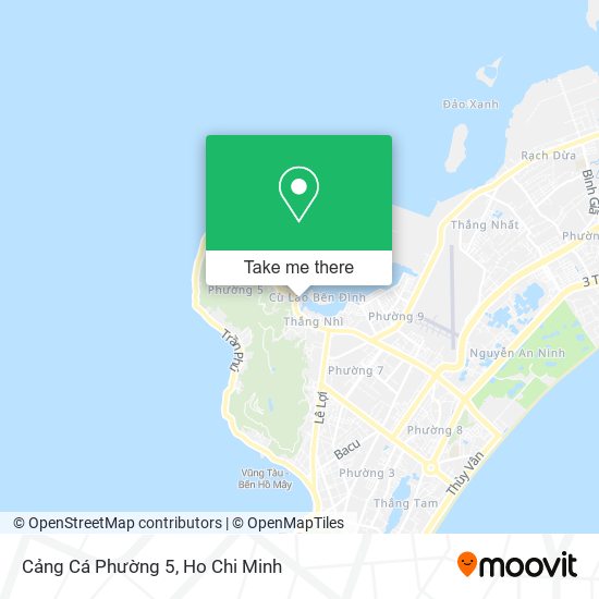 Cảng Cá Phường 5 map