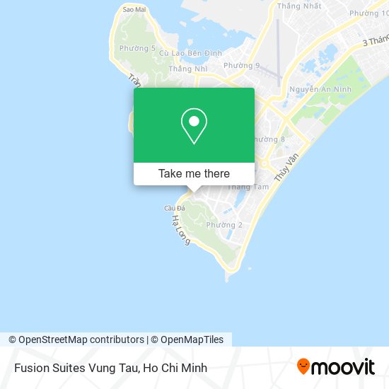 Fusion Suites Vung Tau map