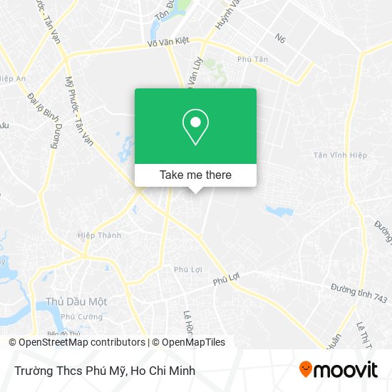 Trường Thcs Phú Mỹ map