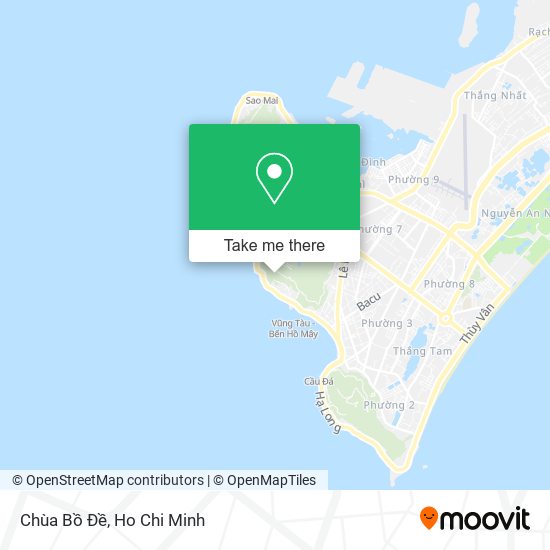Chùa Bồ Đề map