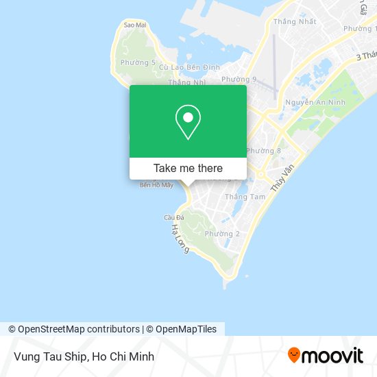 Vung Tau Ship map