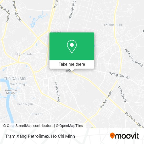 Trạm Xăng Petrolimex map
