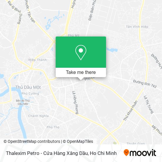 Thalexim Petro - Cửa Hàng Xăng Dầu map