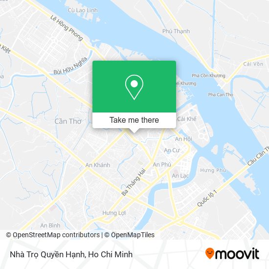 Nhà Trọ Quyền Hạnh map