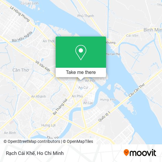 Rạch Cái Khế map