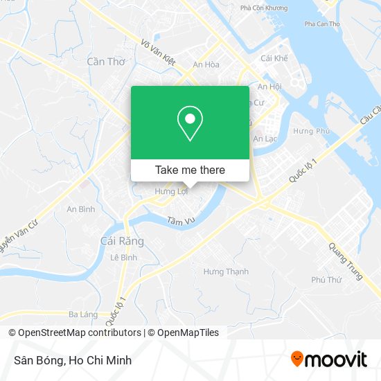 Sân Bóng map