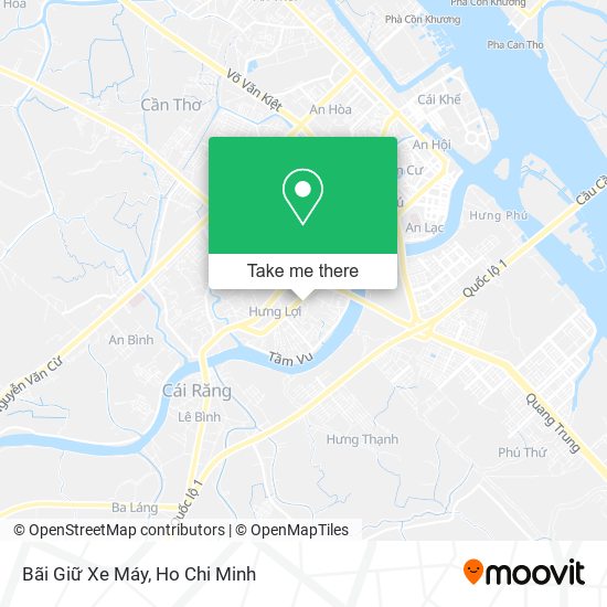Bãi Giữ Xe Máy map